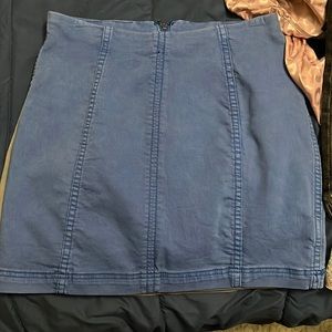 Blue Free People skirt